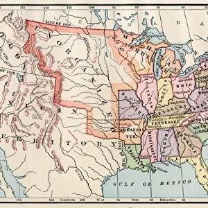 United States territory in 1830