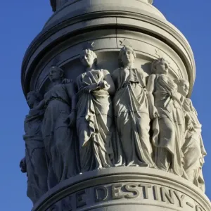 Detail of Victory monument at Yorktown battlefield Detail of Victory monument at Yorktown battlefield