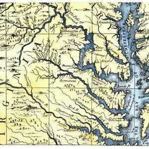 Virginia and Maryland settled in 1738