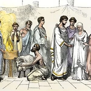 Wedding in ancient Rome
