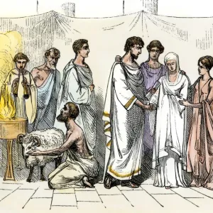 Wedding in ancient Rome