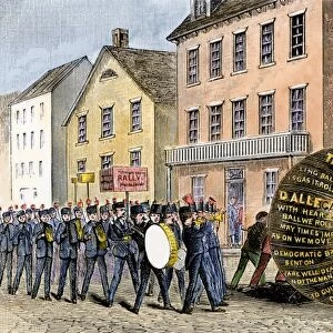 William Henry Harrison campaign rally, 1840