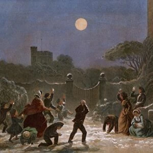 Winter fun in Victorian England