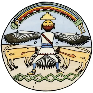 Dios águila zuni. Dios águila zuni.