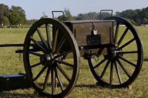 National Park Service Gallery: 19th-century artillery caisson