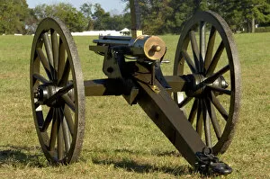 National Park Service Gallery: 19th-century Gatling gun