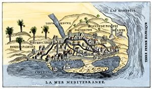 Mediterranean Sea Gallery: Alexandria, Egypt, in the 1500s