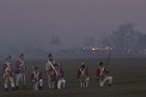 Formation Prints: American musket-fire halting a British sortie