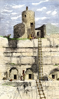 Colorado Prints: Anasazi/Ancestral Puebloan cliff-dwellings