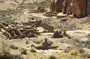 Cliff Dweller Prints: Anasazi / Ancestral Puebloan ruins of Chetro Ketl village
