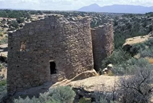 Puebloan Collection: Anasazi / Ancestral Puebloan ruins at Howevweep, Utah