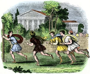 Sports Gallery: Ancient Greek marathon