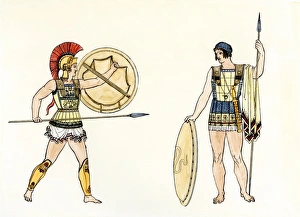 Ancient Greek soldiers