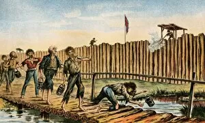 Hunger Gallery: Andersonville POW camp, US Civil War