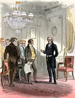 Washington Dc Collection: Andrew Jackson in the White House