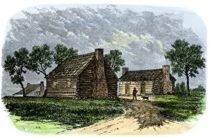 Log Cabin Gallery: Andrew Jacksons boyhood home