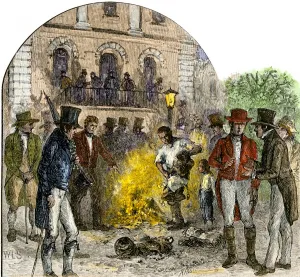 Protest Prints: Antislavery documents burned in South Carolina, 1830s
