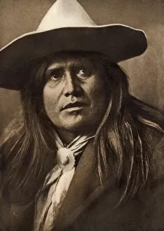 Edward Curtis Gallery: Apache cowboy, 1903