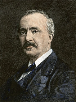 Archaeology Prints: Archaeologist Henry Schliemann