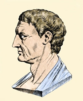 Ancient Greek Prints: Aristotle, philosopher of Ancient Greece