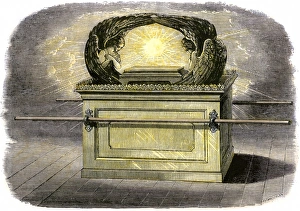 Palestine Gallery: Ark of the Covenant of the ancient Hebrew people