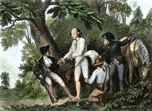 Soldier Collection: Arnolds treason discovered with the arrest of John Andre, 1780