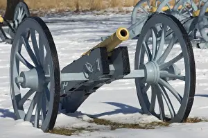 Valley Forge National Miitary Park Prints: Artillery defending the Continental Army winter camp at Valley Forge