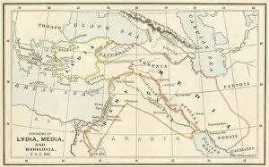 Mediterranean Sea Collection: Babylonia, Lydia, and Medea in ancient times
