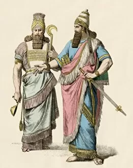 Royal Collection: Babylonian priest and king