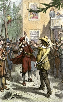 Jamestown Colony Collection: Bacons Rebellion in colonial Virginia