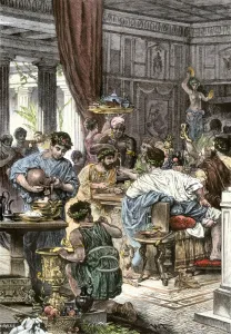 Liquor Gallery: Banquet in ancient Rome