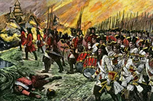 British Army Gallery: Battle of Blenheim, War of Spanish Succession