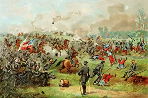 Confederate Collection: Battle of Bull Run, US Civil War