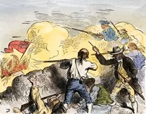 Minute Man Gallery: Battle of Bunker Hill, American Revolution