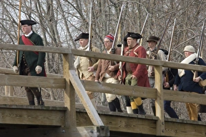 Battle of Concord reenactment