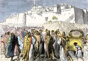 Palestine Gallery: Battle of Jericho in ancient Palestine