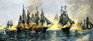 Maritime Collection: Battle of Lake Erie, War of 1812
