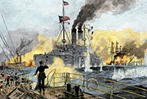 Battle Ship Gallery: Battle of Manila Bay, 1898