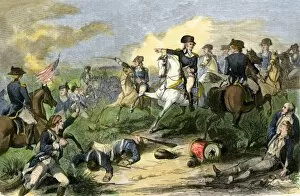 George Washington Collection: Battle of Monmouth, American Revolution
