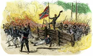 Soldier Gallery: Battle of the Wilderness, Civil War, 1864