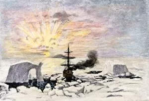 Norwegian Gallery: Borchgrevink in the Antarctic, 1894