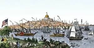 Boston in 1854