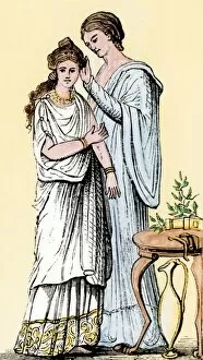 Bride in ancient Rome