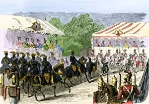 Revolutionary War Gallery: British armys Meschianza in Philadelphia, 1778