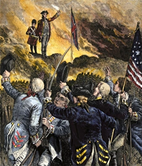 Signal Prints: British signalling surrender after the siege of Yorktown