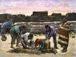 Funeral Prints: Burial ceremony at Zuni Pueblo