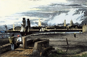 French history Gallery: Calais, France, early 19th century
