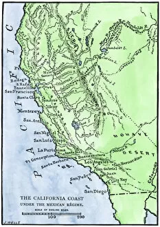 California under Mexican rule, 1800s