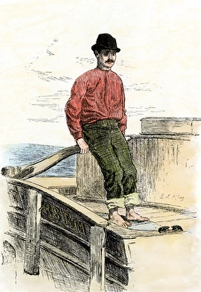 Canal Gallery: Canal pilot on the Erie Canal