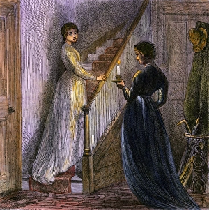 Indoors Gallery: Candlelight for going upstairs in the dark